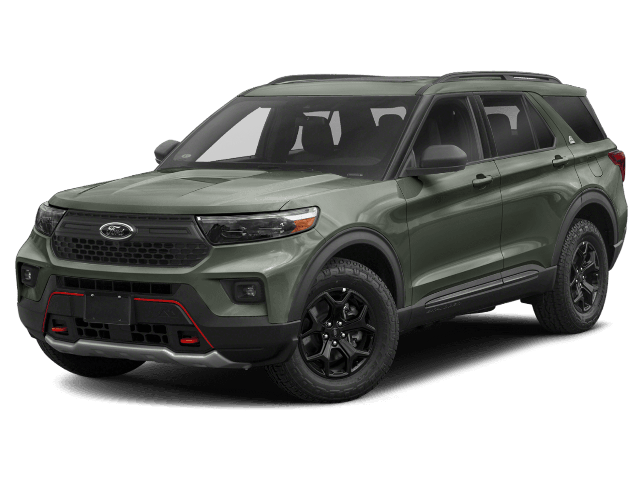 2024 Ford Explorer Timberline - Front 3/4, facing to the left
