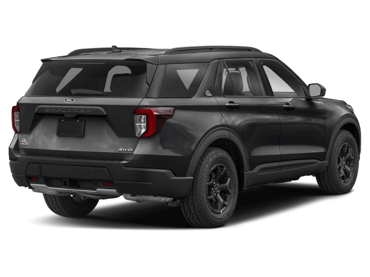 2024 Ford Explorer Timberline - Rear 3/4, facing to the right