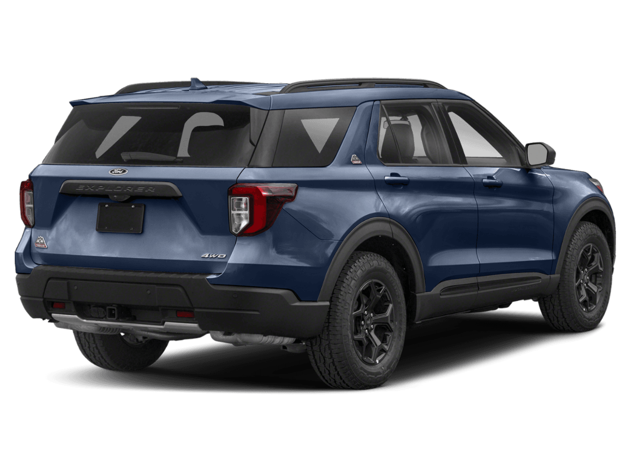 2024 Ford Explorer Timberline - Rear 3/4, facing to the right