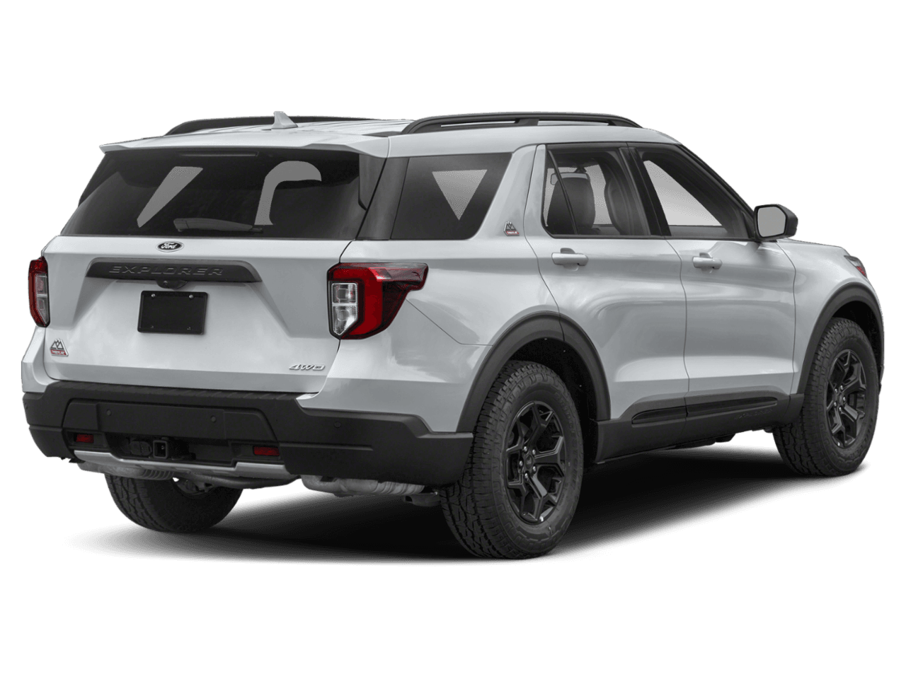 2024 Ford Explorer Timberline - Rear 3/4, facing to the right