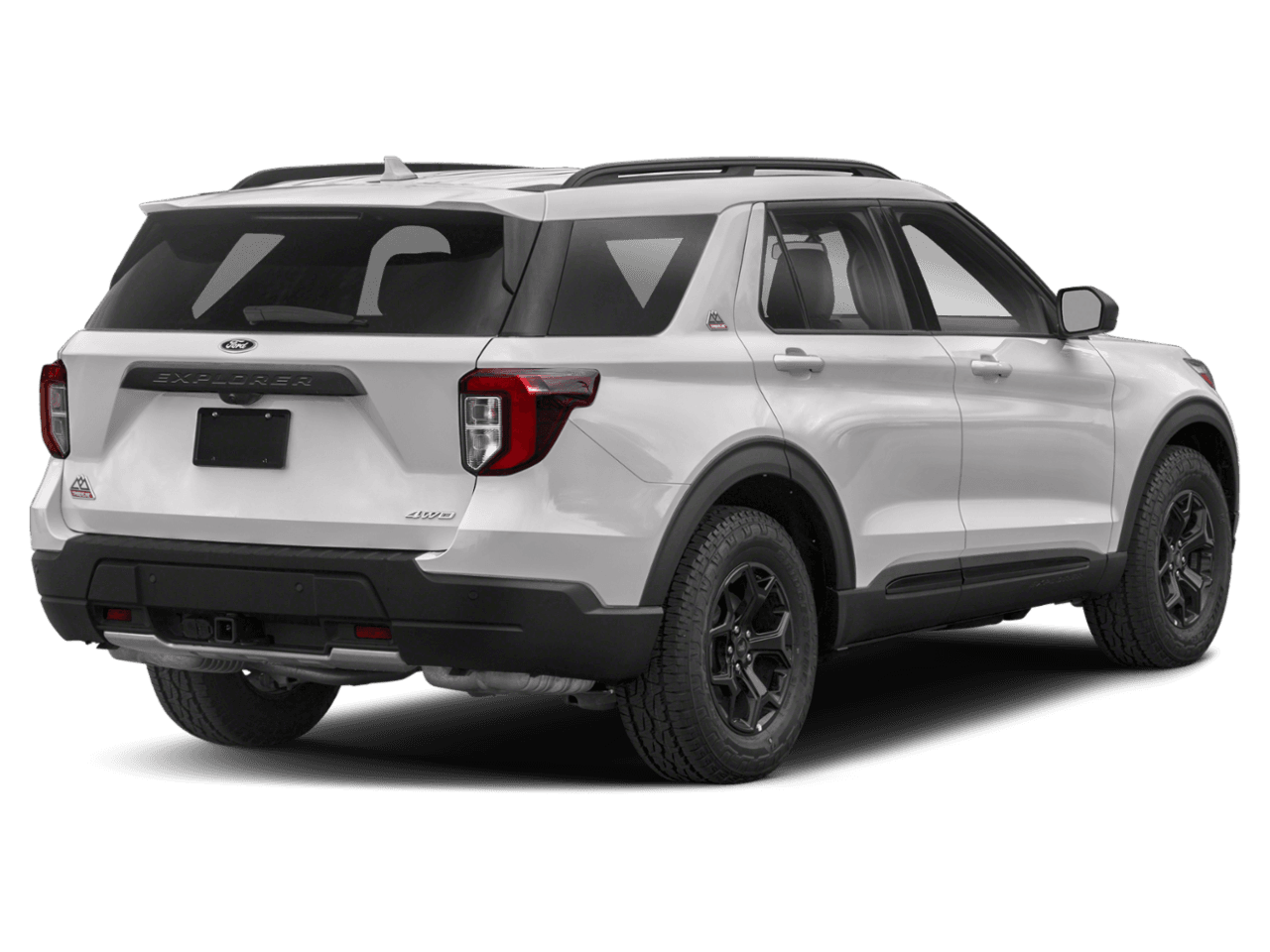 2024 Ford Explorer Timberline - Rear 3/4, facing to the right