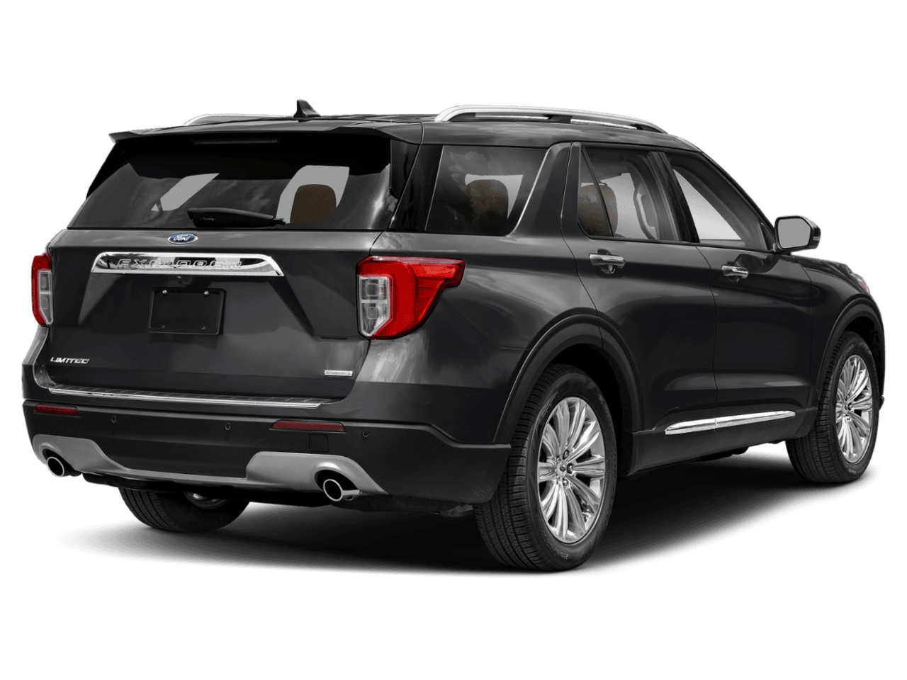 2024 Ford Explorer Limited - Rear 3/4, facing to the right