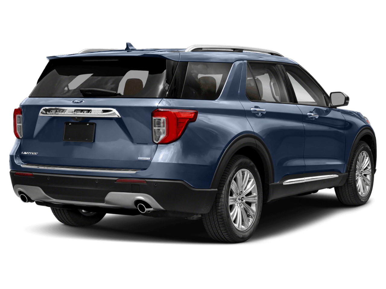 2024 Ford Explorer Limited - Rear 3/4, facing to the right
