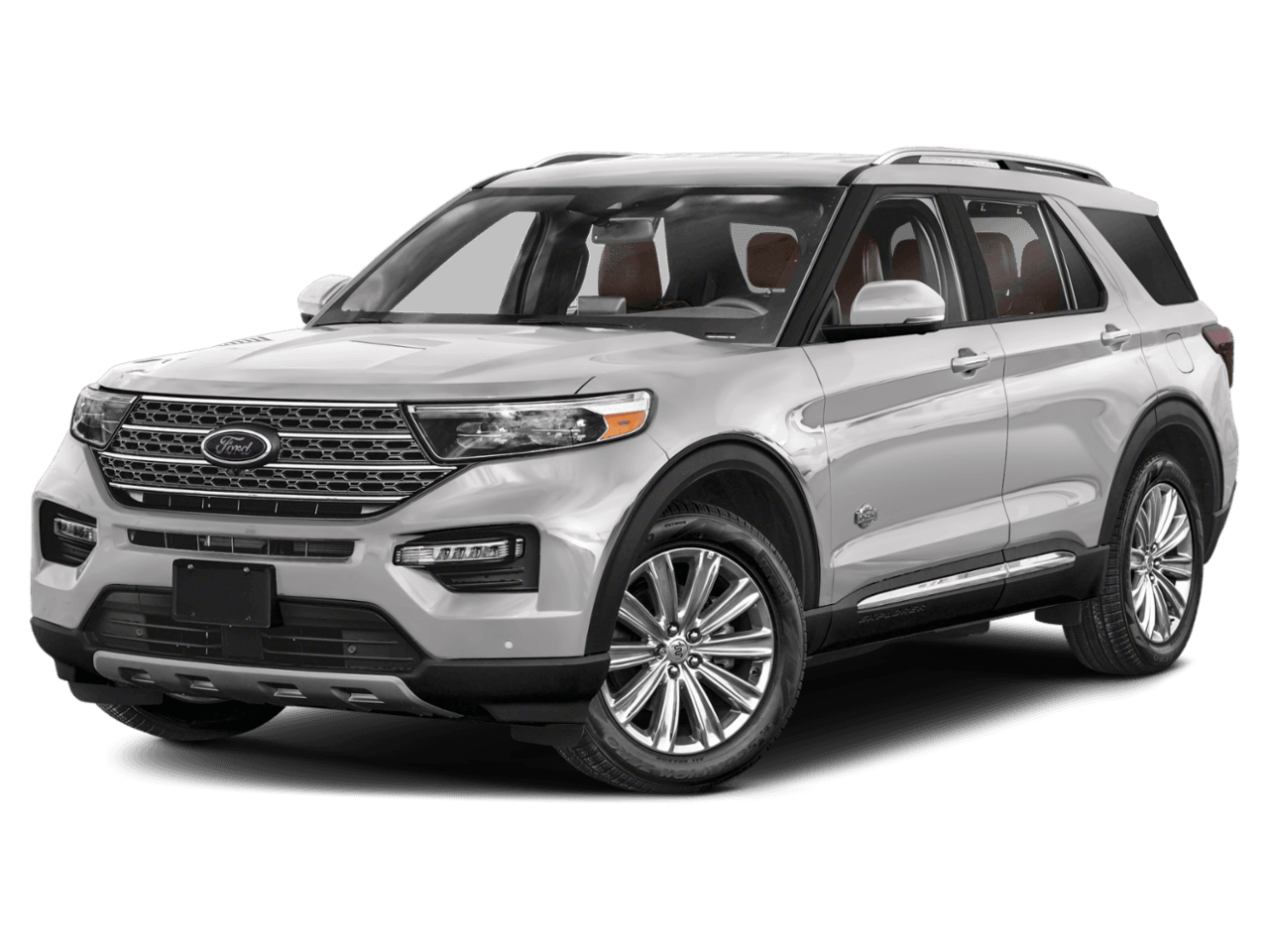 2024 Ford Explorer King - Front 3/4, facing to the left