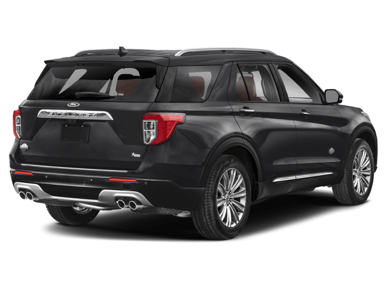 2024 Ford Explorer King - Rear 3/4, facing to the right