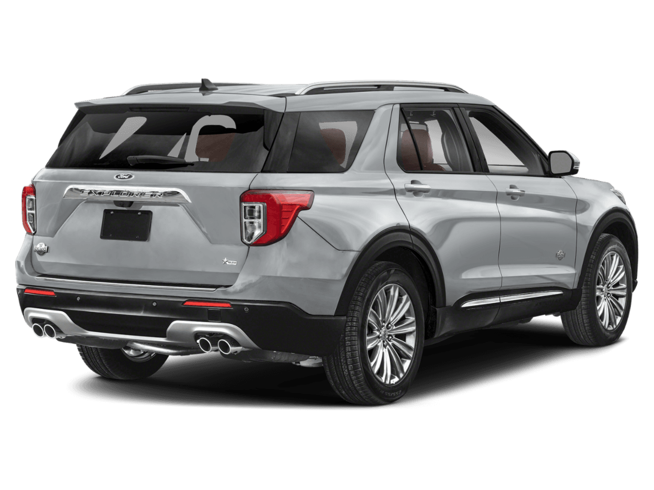2024 Ford Explorer King - Rear 3/4, facing to the right