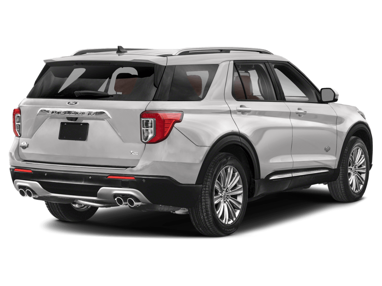 2024 Ford Explorer King - Rear 3/4, facing to the right