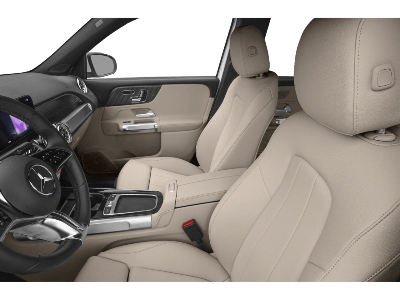2024 Mercedes-Benz EQB EQB 300 - Interior Driver's Side with Door Open, Front Seat Feature