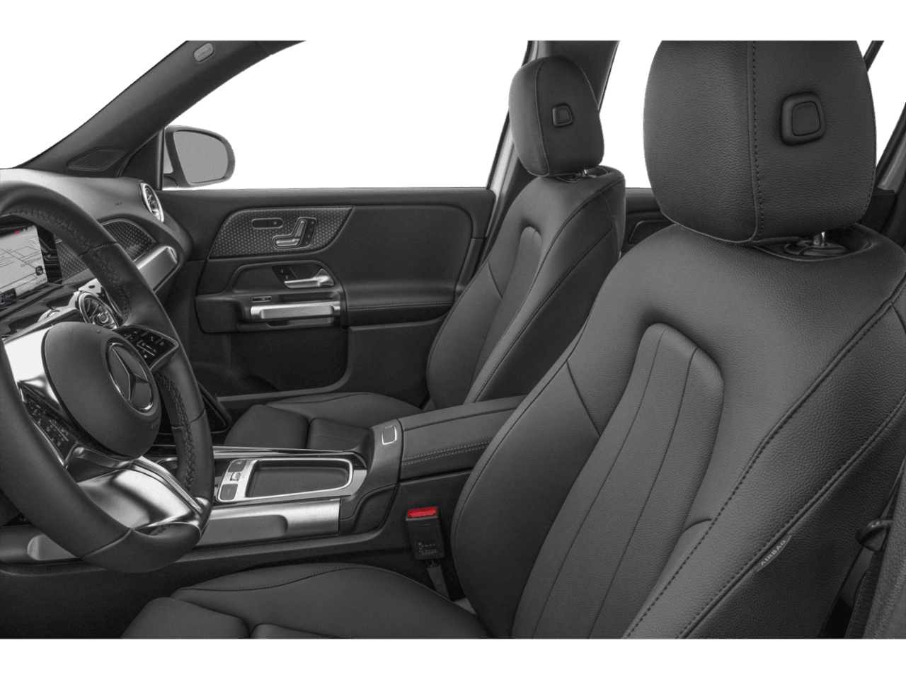 2024 Mercedes-Benz EQB EQB 250+ - Interior Driver's Side with Door Open, Front Seat Feature