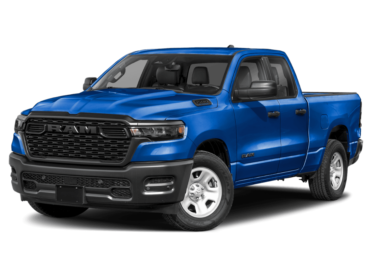 2025 Ram 1500 Tradesman - Front 3/4, facing to the left