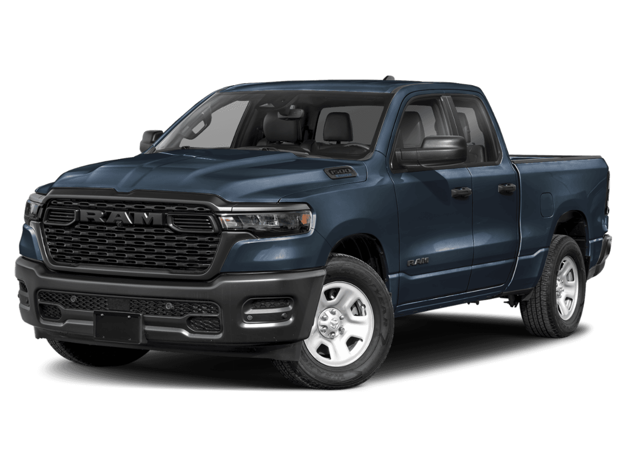 2025 Ram 1500 Tradesman - Front 3/4, facing to the left