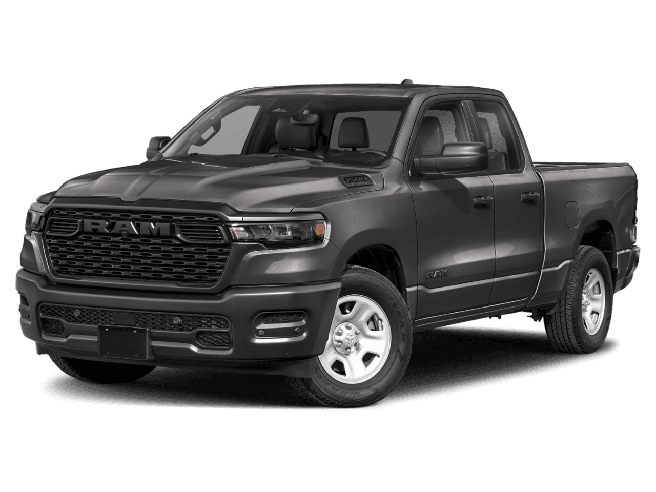 2025 Ram 1500 Tradesman - Front 3/4, facing to the left