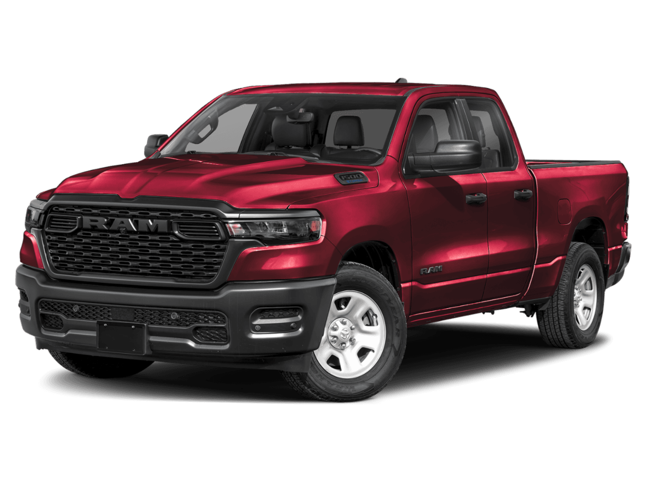2025 Ram 1500 Tradesman - Front 3/4, facing to the left