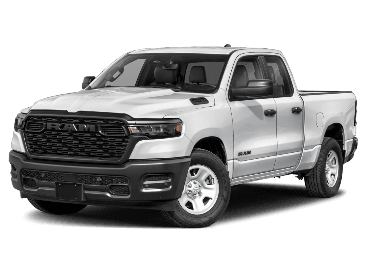 2025 Ram 1500 Tradesman - Front 3/4, facing to the left