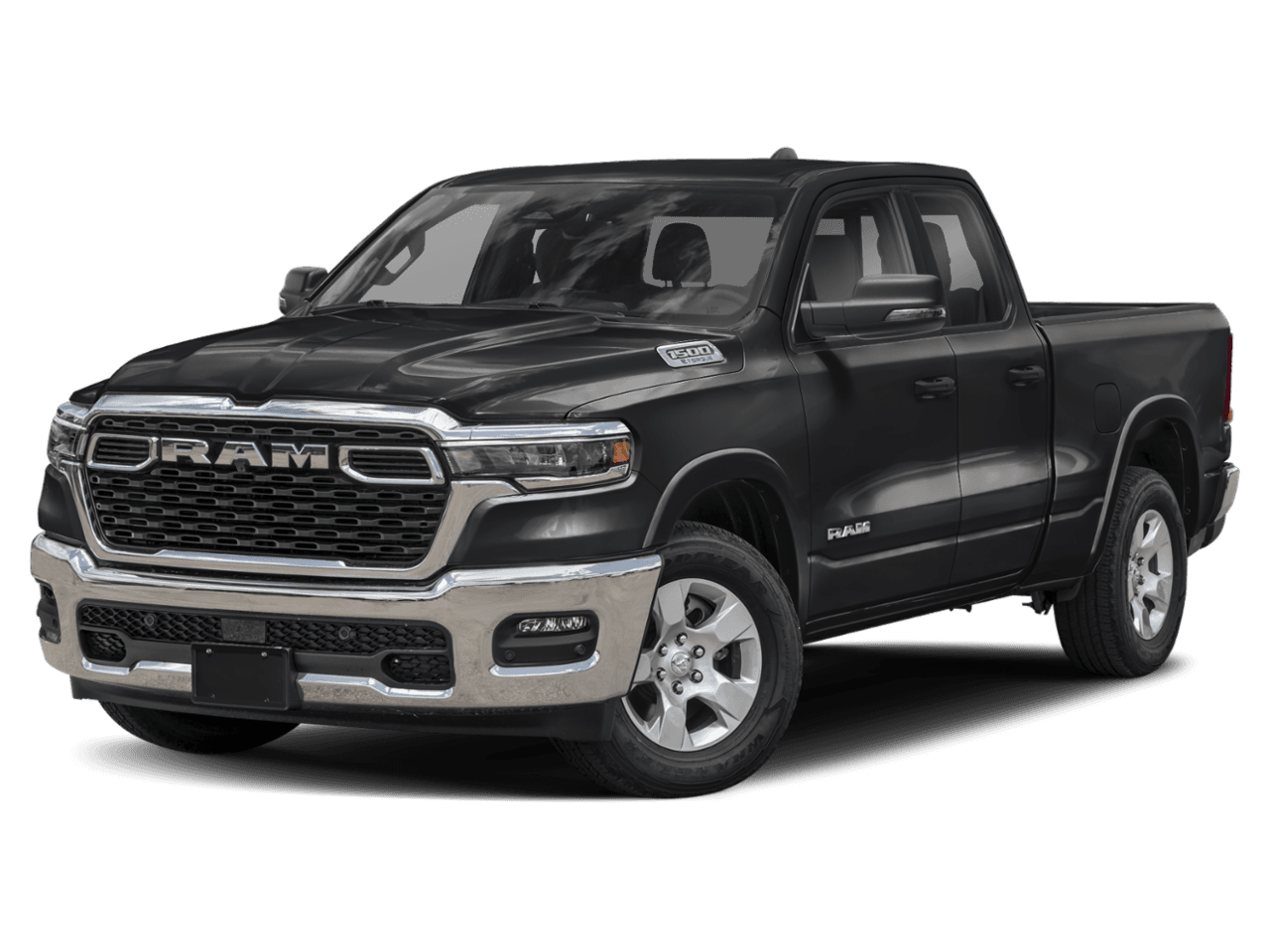 2025 Ram 1500 Big - Front 3/4, facing to the left