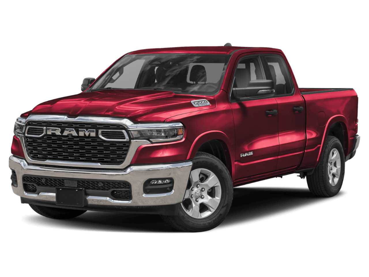 2025 Ram 1500 Big - Front 3/4, facing to the left