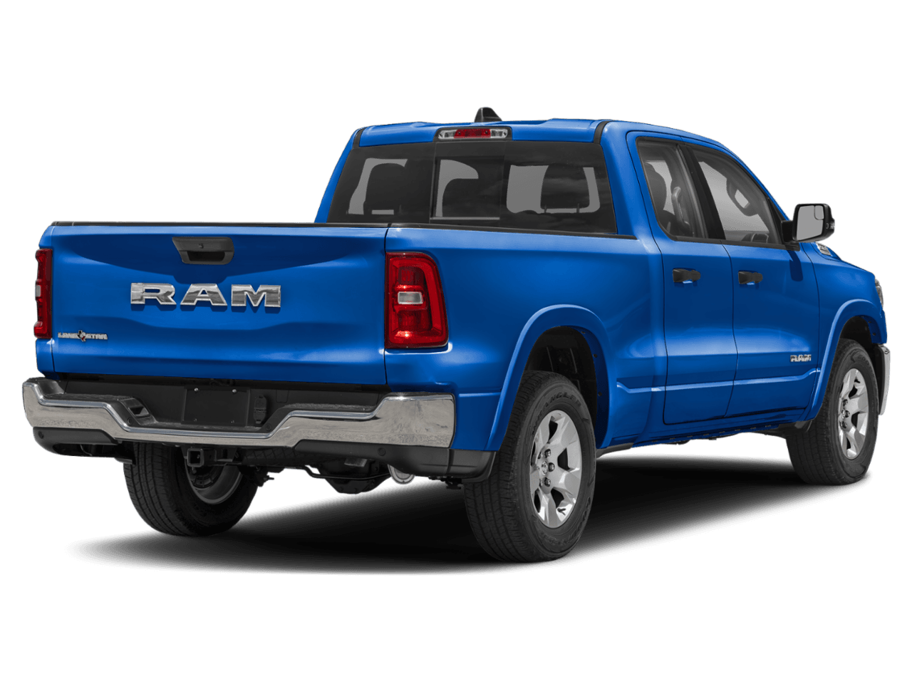 2025 Ram 1500 Big - Rear 3/4, facing to the right