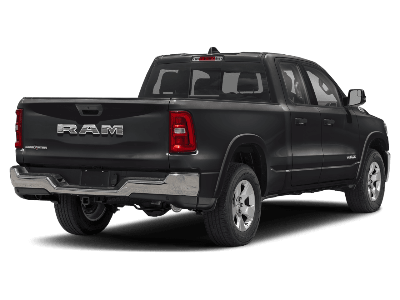 2025 Ram 1500 Big - Rear 3/4, facing to the right