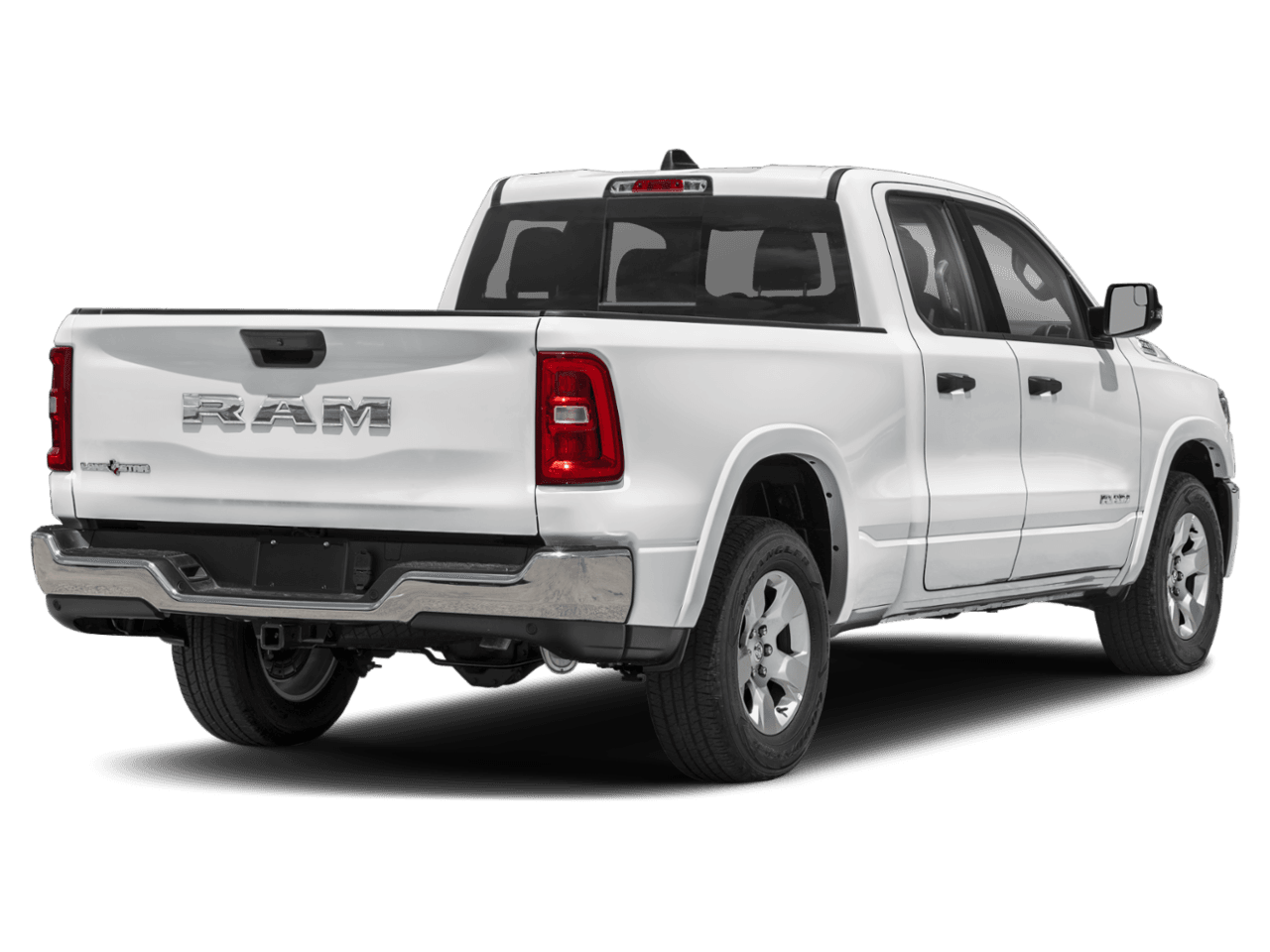 2025 Ram 1500 Big - Rear 3/4, facing to the right