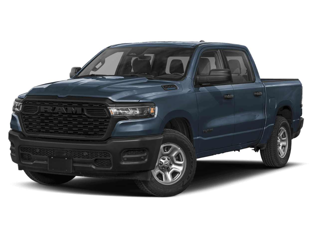 2025 Ram 1500 Tradesman - Front 3/4, facing to the left