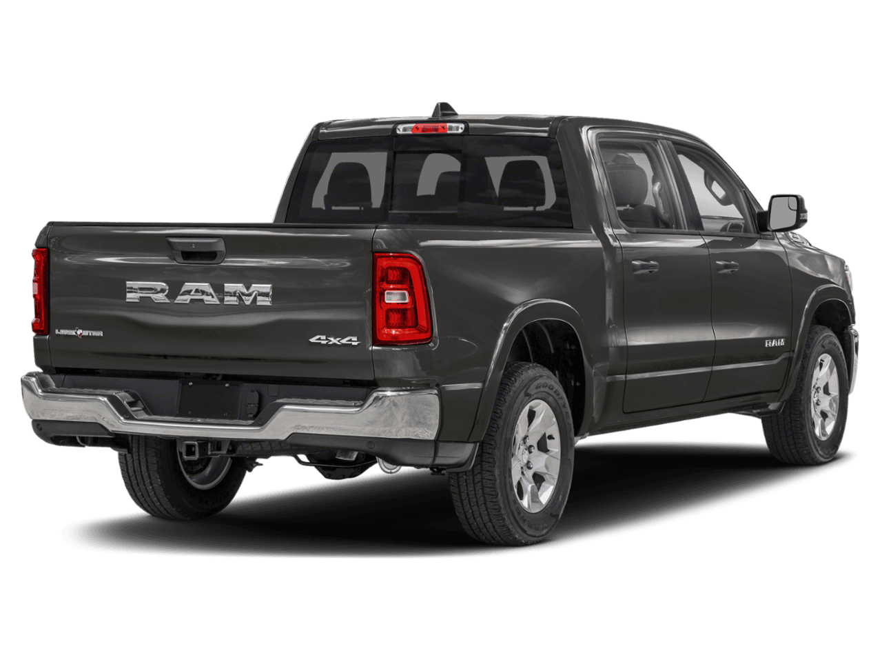 2025 Ram 1500 Big - Rear 3/4, facing to the right