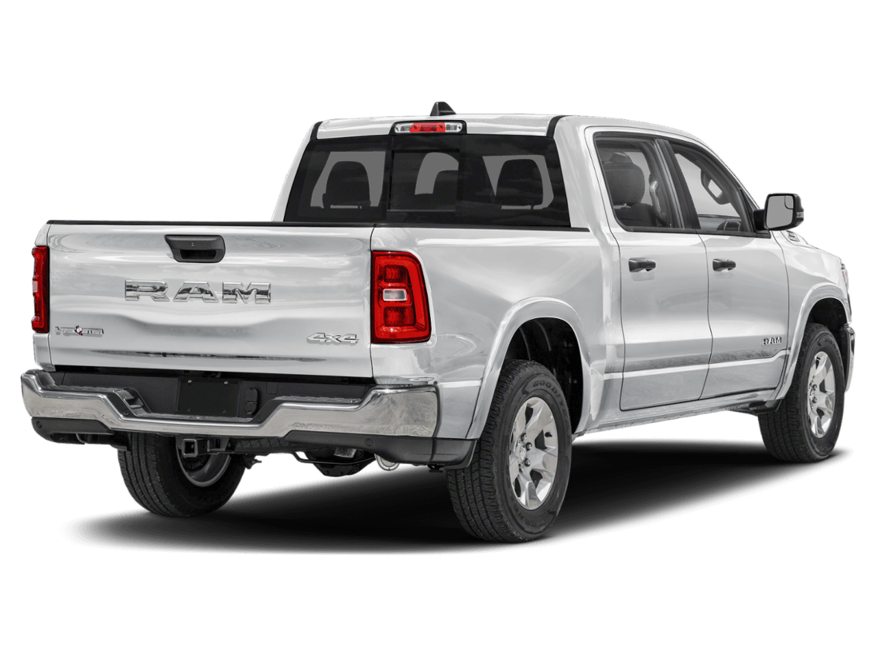 2025 Ram 1500 Big - Rear 3/4, facing to the right