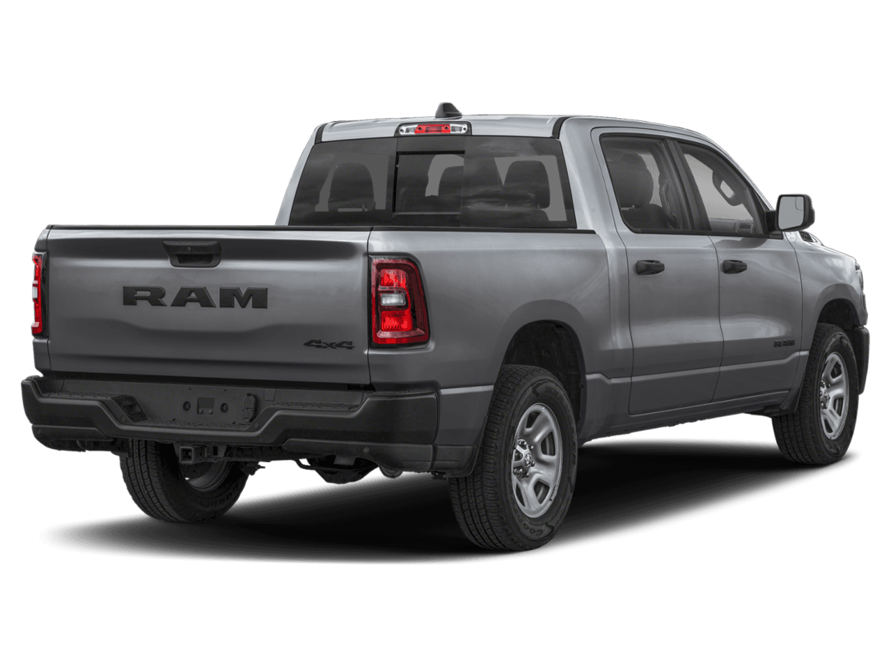 2025 Ram 1500 Tradesman - Rear 3/4, facing to the right