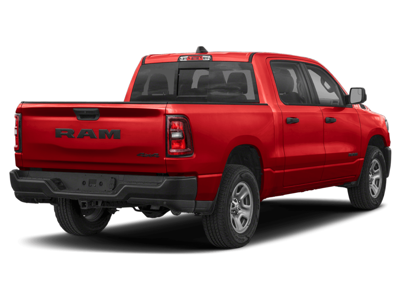 2025 Ram 1500 Tradesman - Rear 3/4, facing to the right