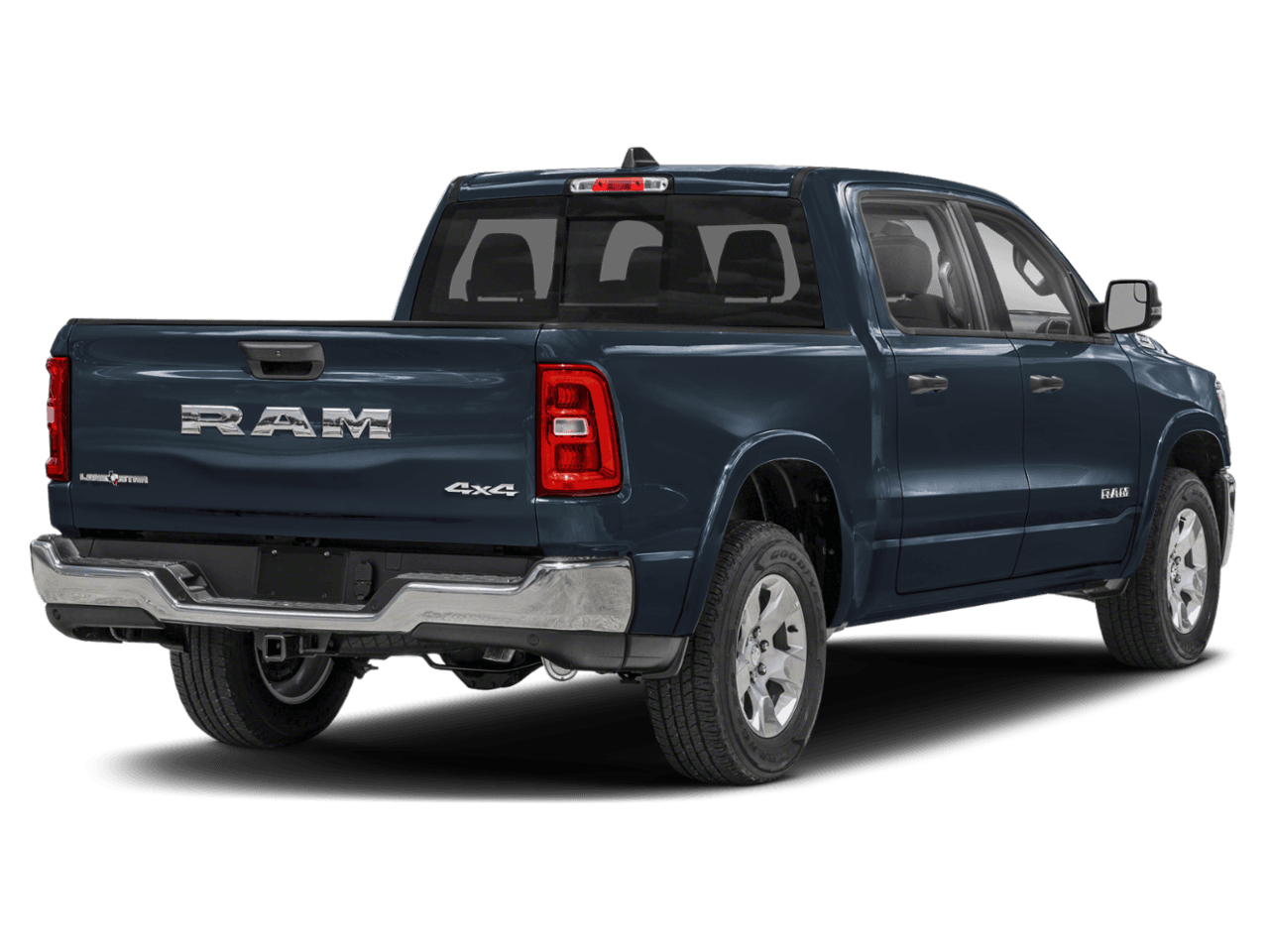 2025 Ram 1500 Big - Rear 3/4, facing to the right