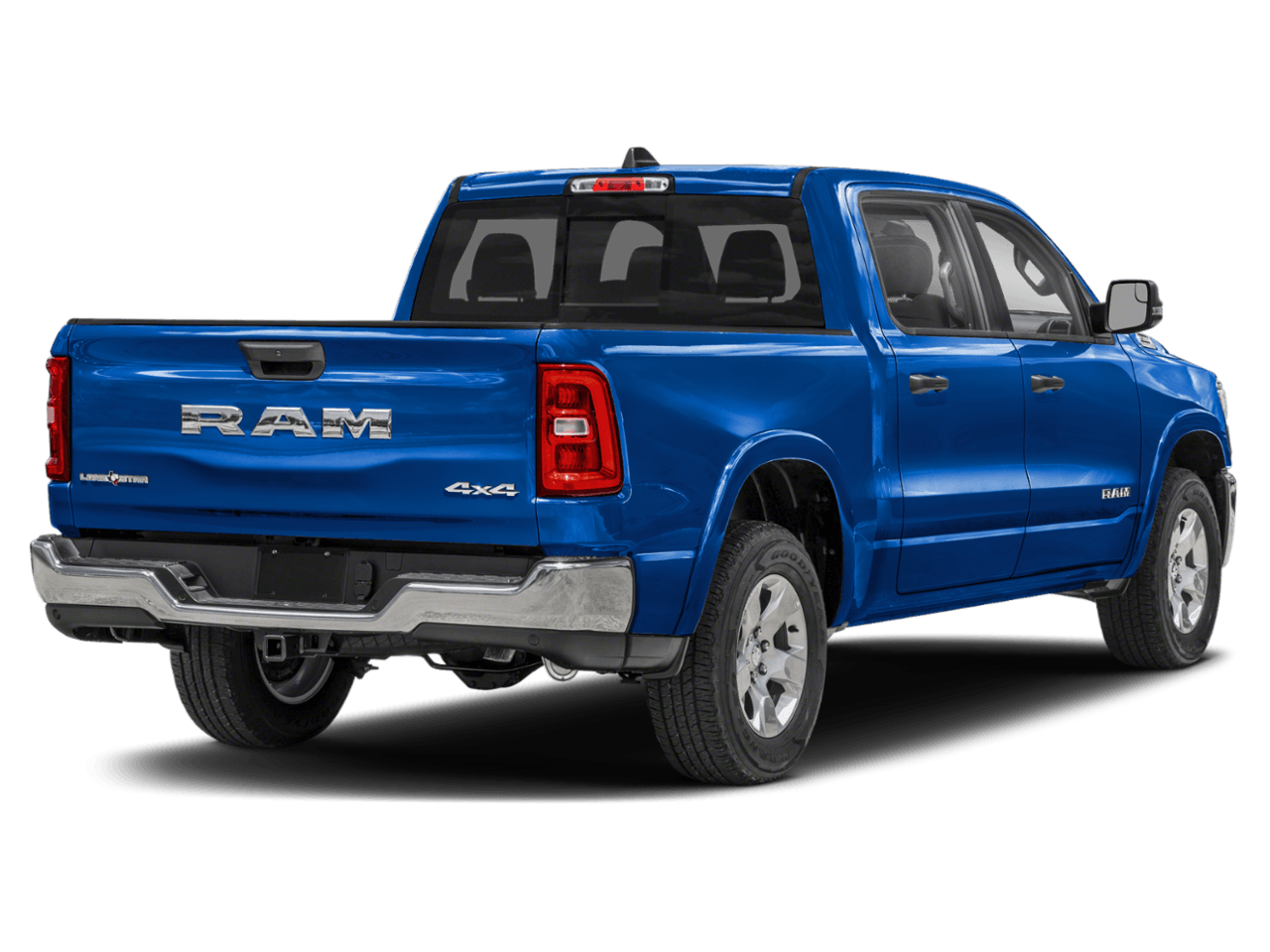 2025 Ram 1500 Lone - Rear 3/4, facing to the right