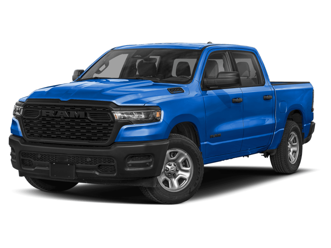 2025 Ram 1500 Tradesman - Front 3/4, facing to the left
