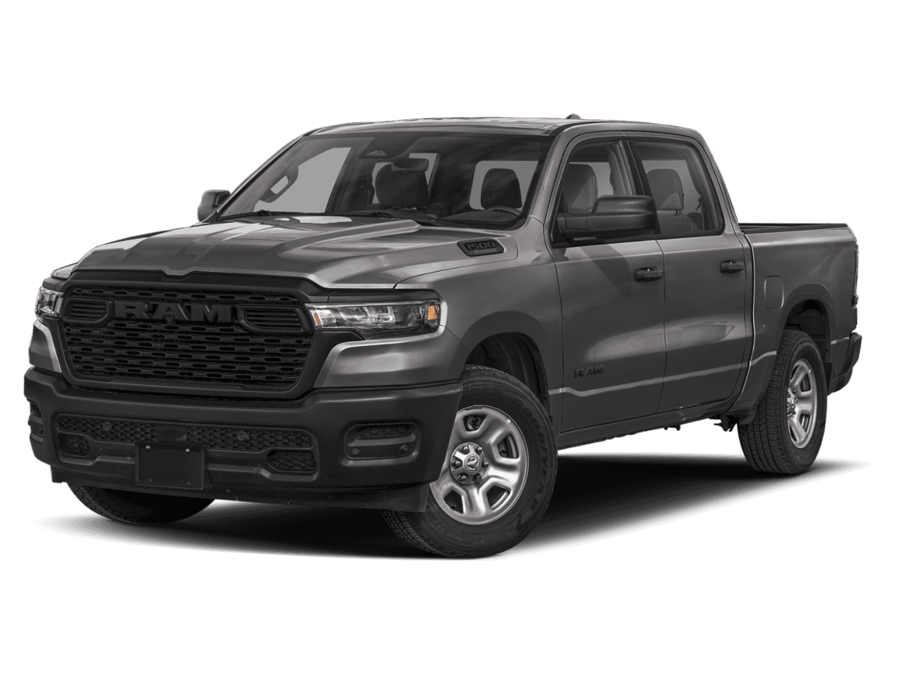 2025 Ram 1500 Tradesman - Front 3/4, facing to the left