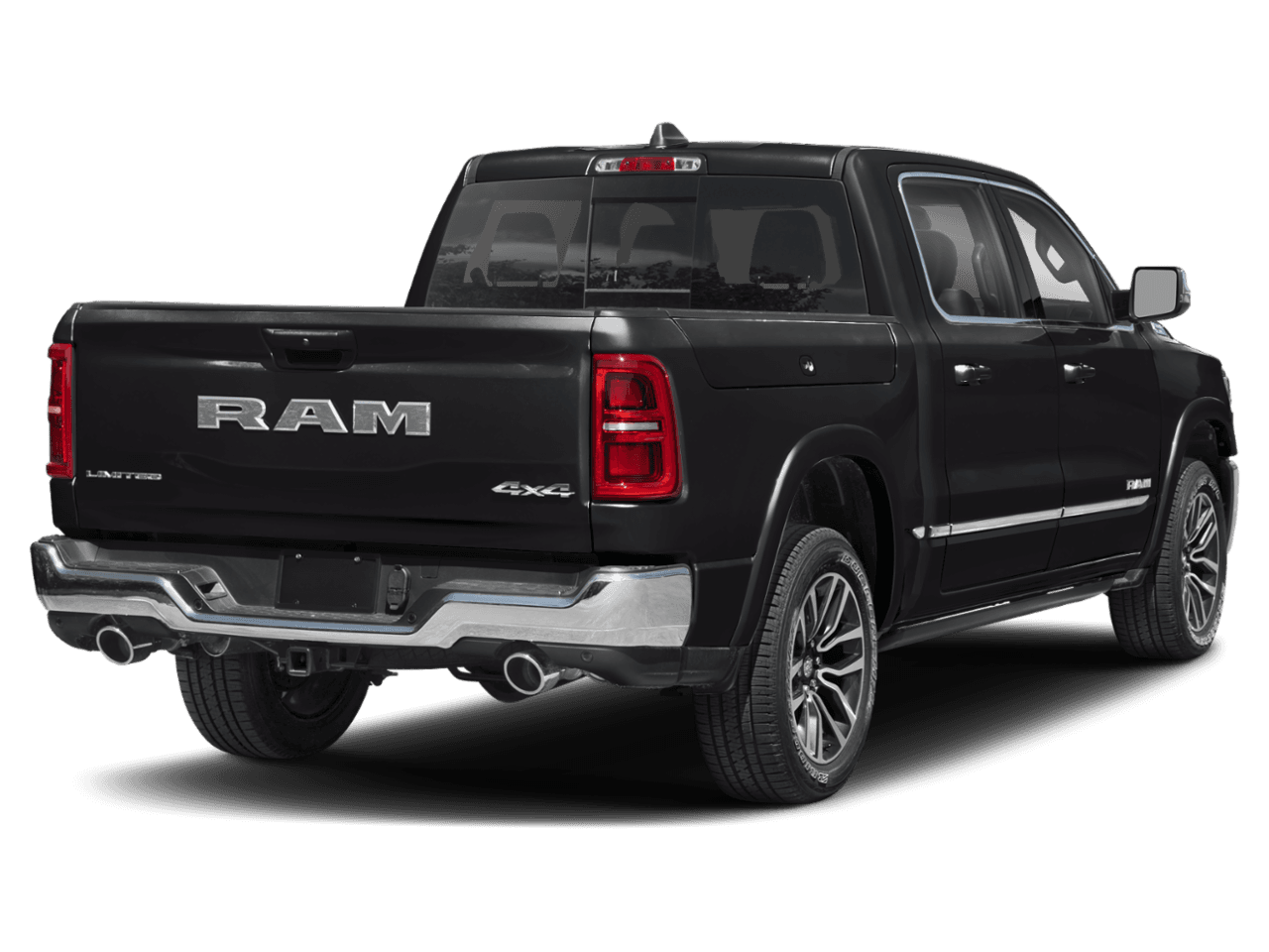 2025 Ram 1500 Limited - Rear 3/4, facing to the right
