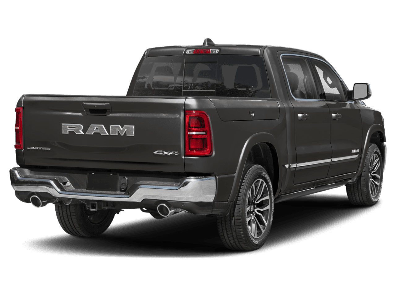 2025 Ram 1500 Limited - Rear 3/4, facing to the right