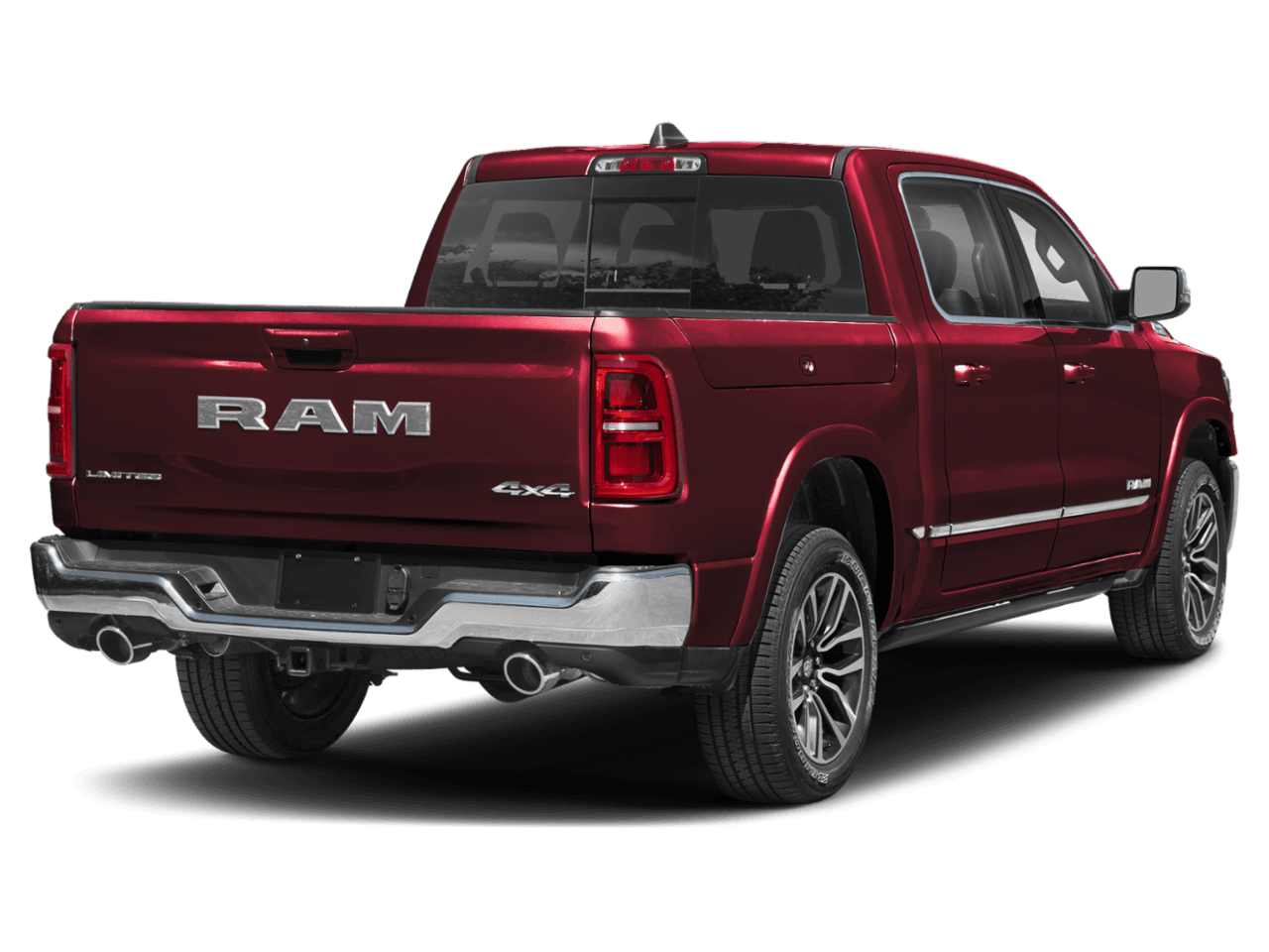 2025 Ram 1500 Limited - Rear 3/4, facing to the right