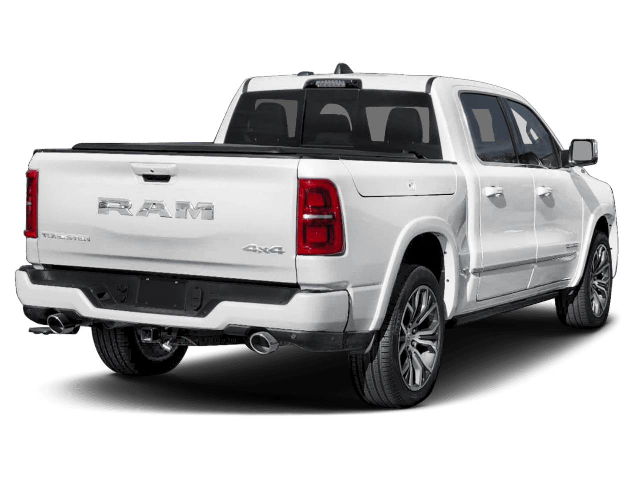 2025 Ram 1500 Tungsten - Rear 3/4, facing to the right