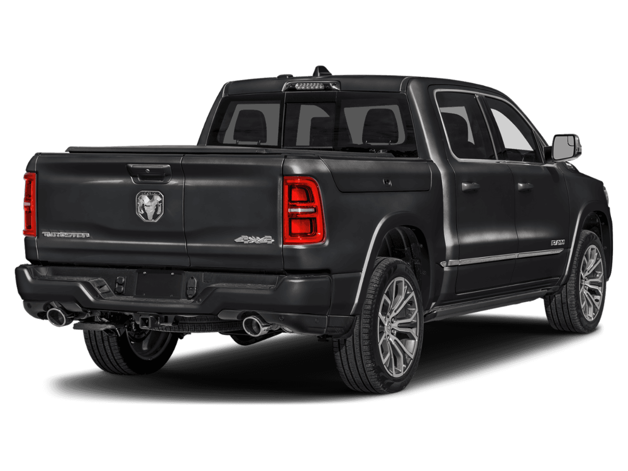 2025 Ram 1500 Tungsten - Rear 3/4, facing to the right