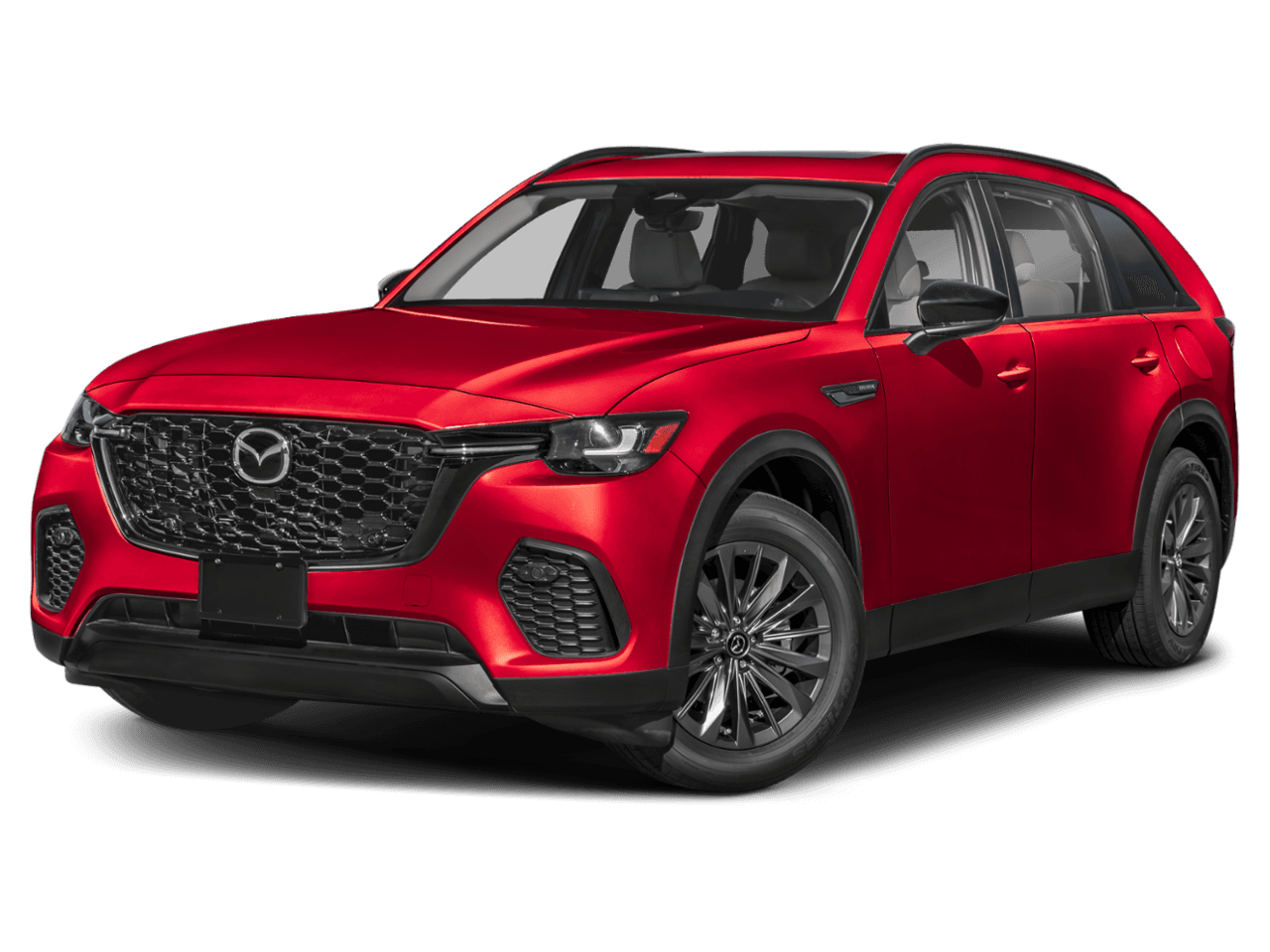2025 Mazda CX-70 3.3 - Front 3/4, facing to the left