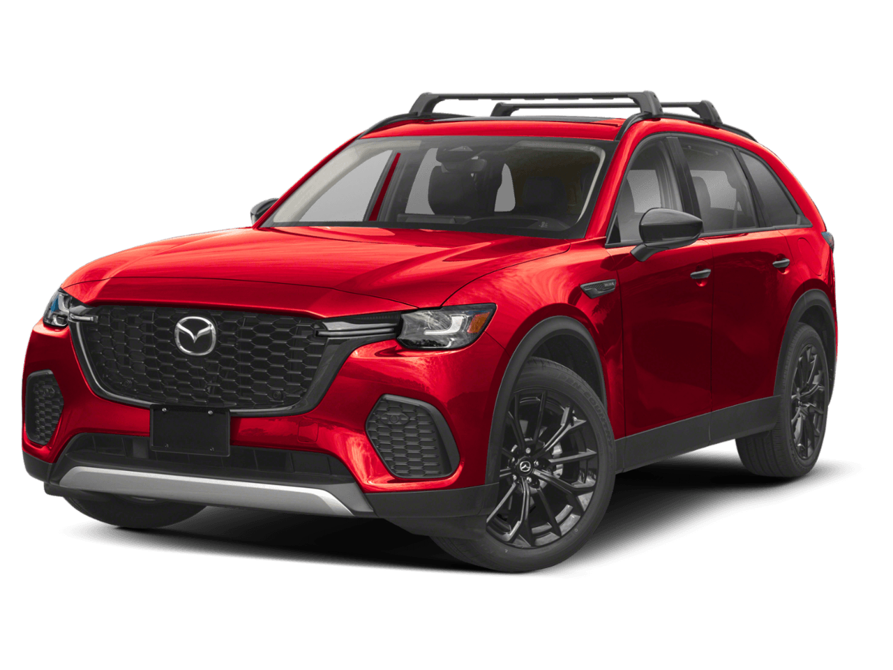2025 Mazda CX-70 3.3 - Front 3/4, facing to the left