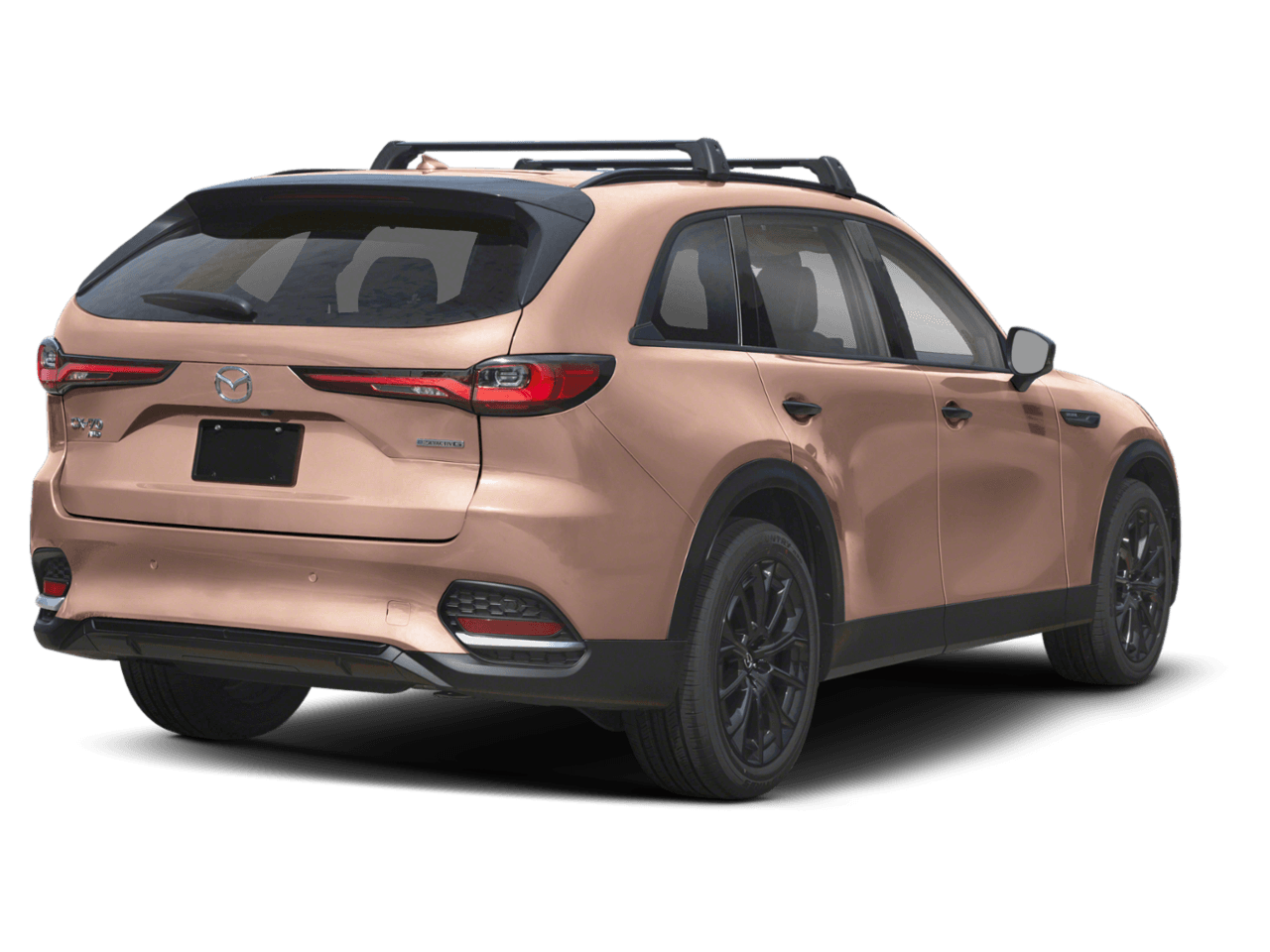 2025 Mazda CX-70 3.3 - Rear 3/4, facing to the right