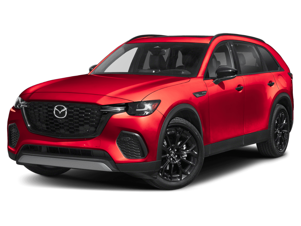 2025 Mazda CX-70 3.3 - Front 3/4, facing to the left