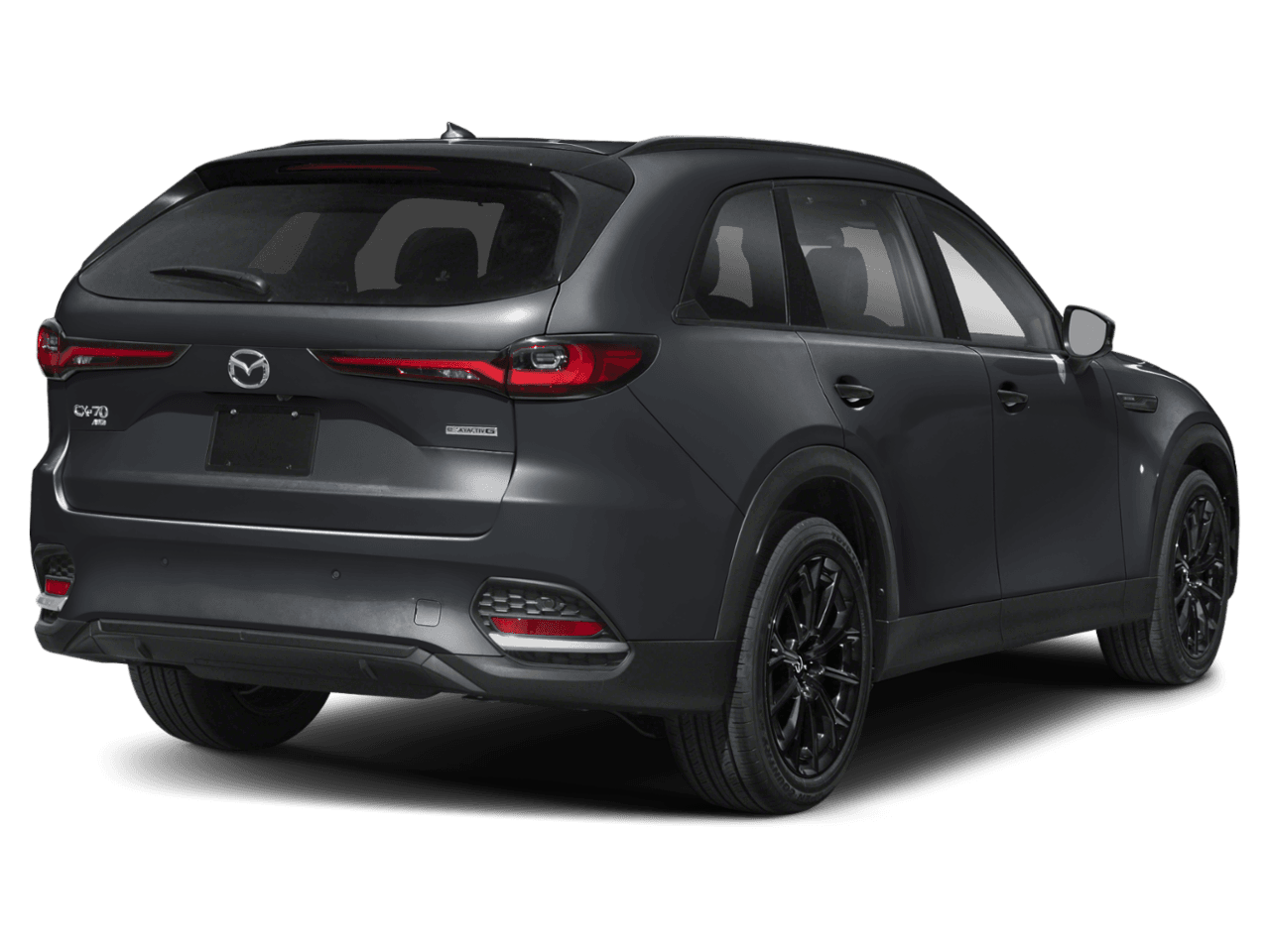 2025 Mazda CX-70 3.3 Turbo Premium Plus Package - Rear 3/4, facing to the right