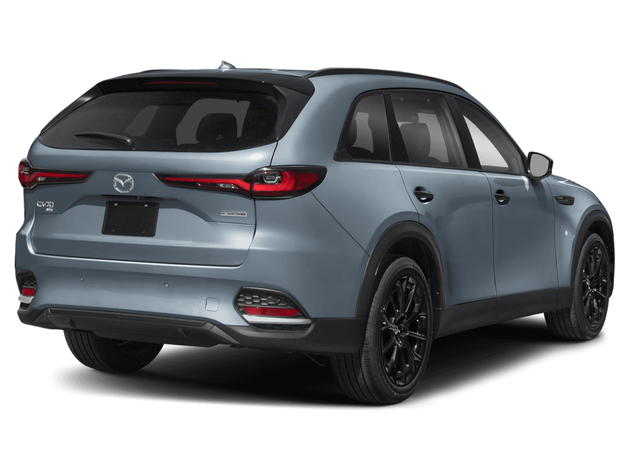 2025 Mazda CX-70 3.3 - Rear 3/4, facing to the right