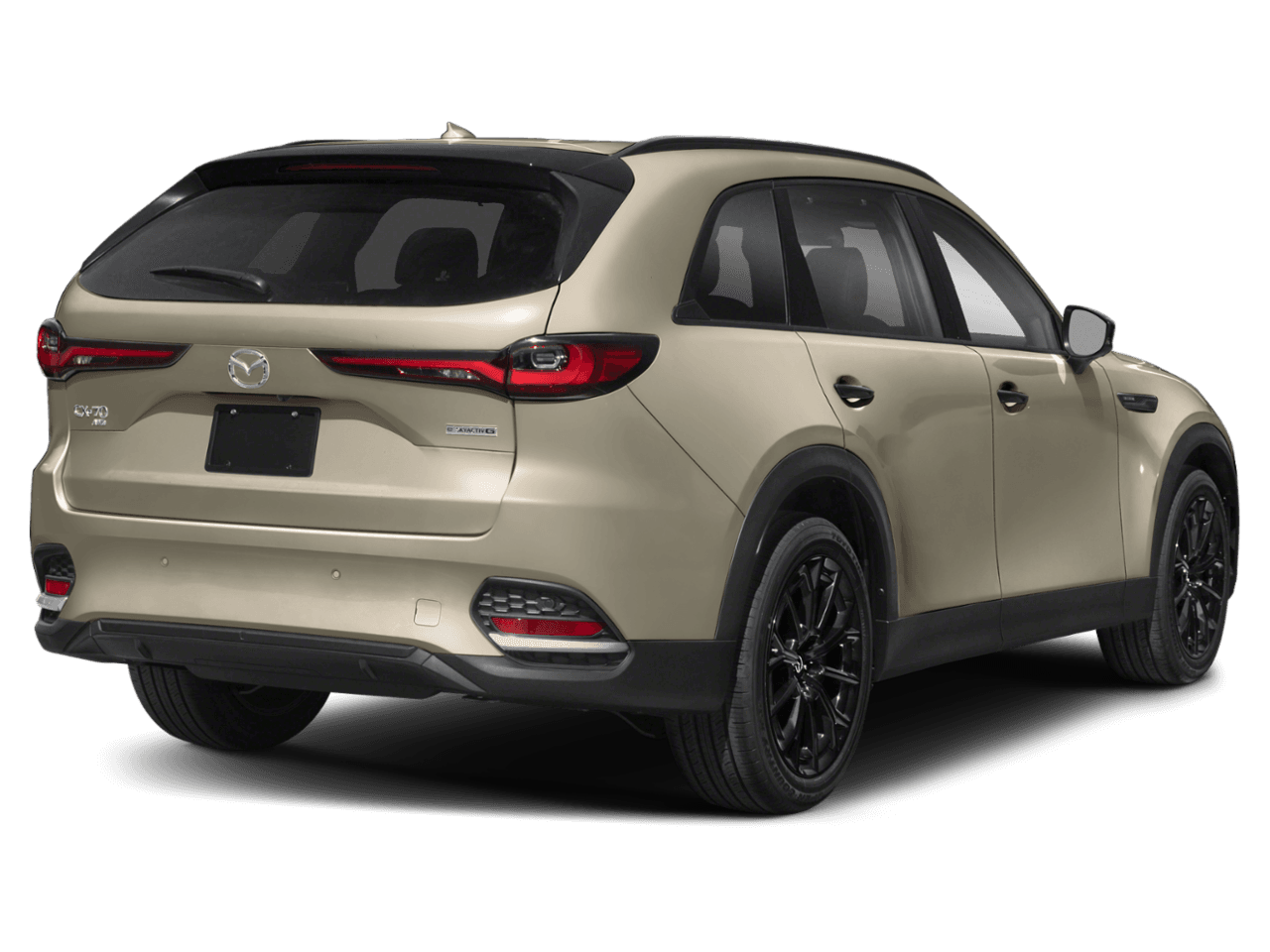 2025 Mazda CX-70 3.3 Turbo Premium Plus Package - Rear 3/4, facing to the right