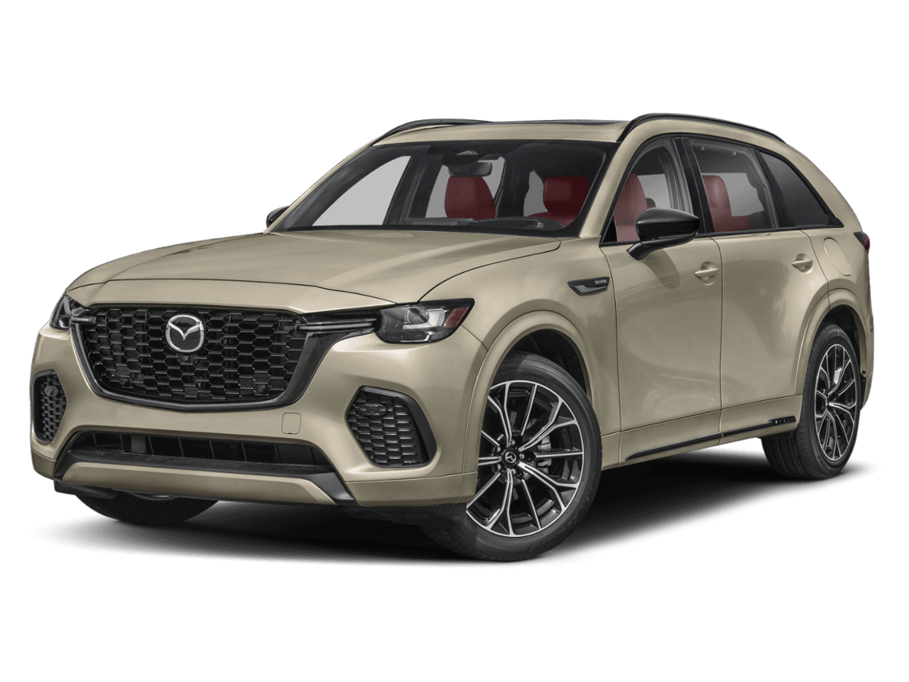 2025 Mazda CX-70 3.3 Turbo S Premium Package - Front 3/4, facing to the left