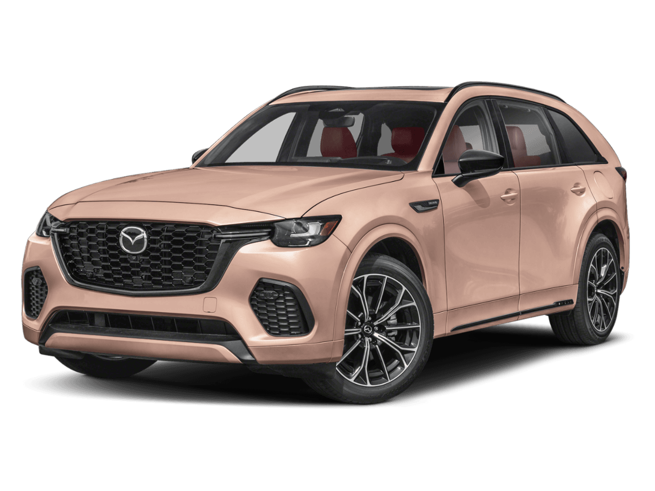 2025 Mazda CX-70 3.3 - Front 3/4, facing to the left