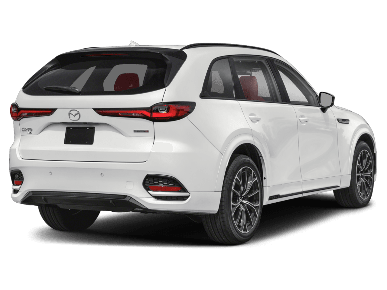 2025 Mazda CX-70 3.3 Turbo S Premium Package - Rear 3/4, facing to the right