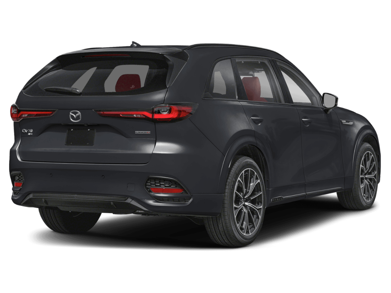 2025 Mazda CX-70 3.3 Turbo S Premium Package - Rear 3/4, facing to the right