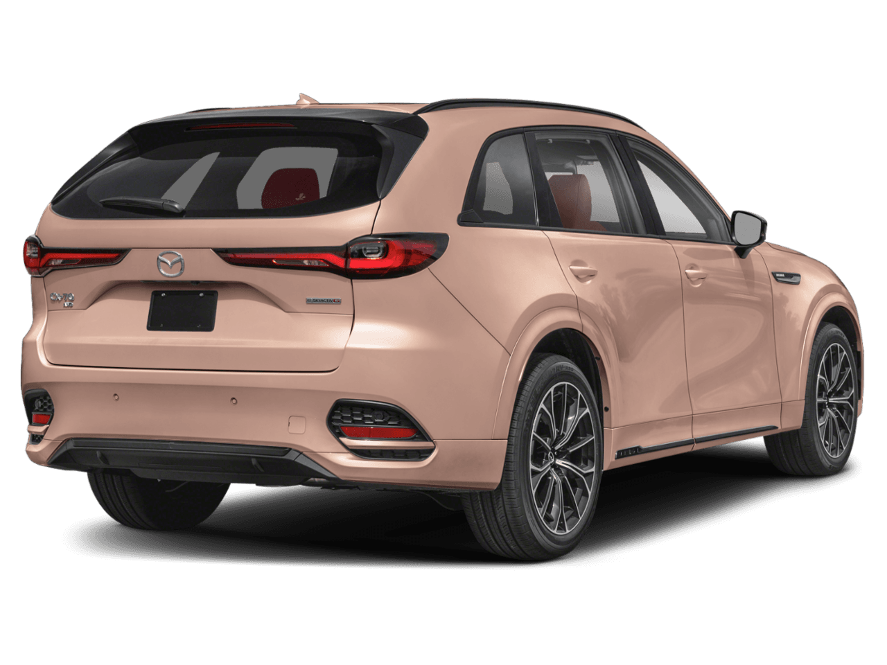 2025 Mazda CX-70 3.3 - Rear 3/4, facing to the right