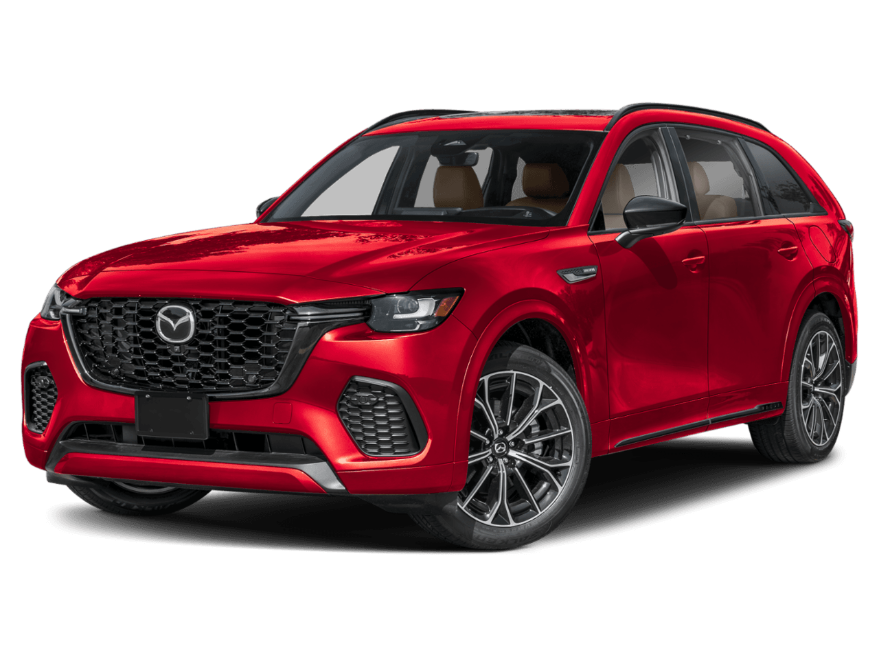 2025 Mazda CX-70 3.3 - Front 3/4, facing to the left